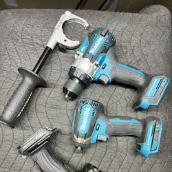 Makita (2) Piece 18volt Brushless Tools (TOOLS ONLY)