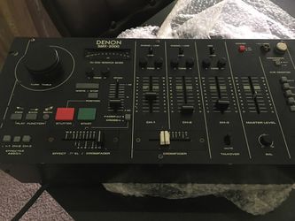 Denon SMX-2000 DJ Digi Scratch Mixer