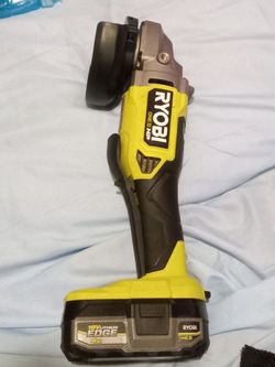 Ryobi One+ brushless angle grinder