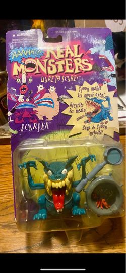 1995 Mattel "Scarfer" action figure from Aaahh!!! Real Monsters,