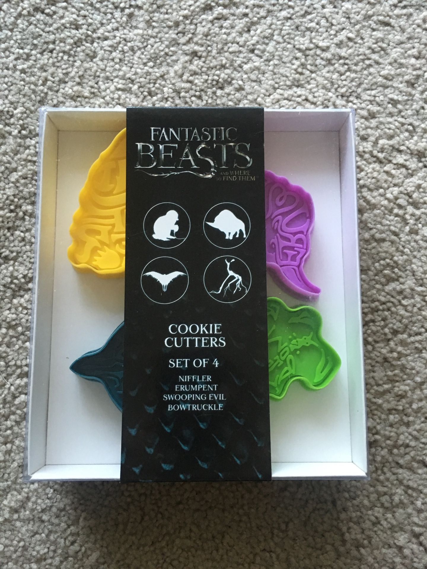 Loot Crate Wizarding World Exclusive Fantastic Beasts Cookie Cutters