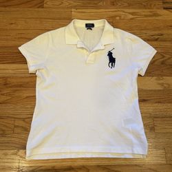 Polo Ralph Lauren Men’s Short Sleeve Button Up White Size Small/XS Big Pony 