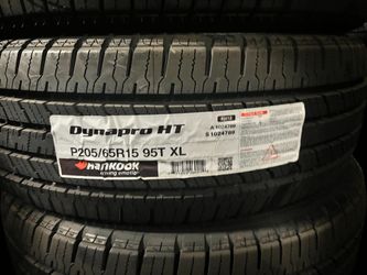 @Fairmount Tire Hankook Dynapro HT  205/65R15 XL Tire for Acura, Honda, Toyota, Nissan, Chevrolet and Kia 