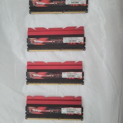 32gb (4x8gb) GSKILL Trident X DDR3 1600mhz CL7