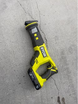 Ryobi  Cordless sawzall with battery new