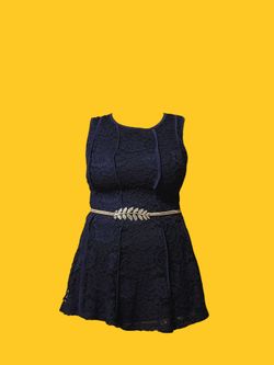 Blue Lacy Dress