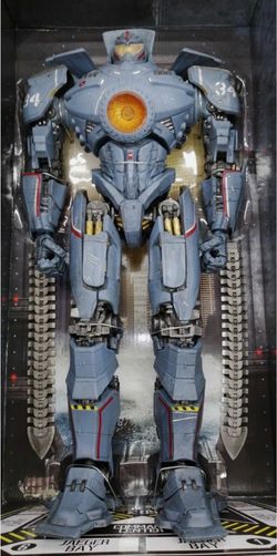 Neca Pacific Rim Jaeger Gipsy Danger Action Figure Doll w/Box Used