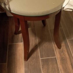 Solid Wood End Table 