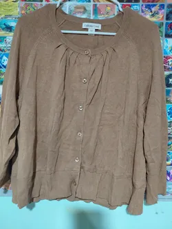 Coldwater Creek Button-Front Cardigan Sweater