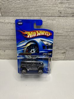 Hot Wheels Blue ‘2006 Hummer / First Edition • Die Cast Metal • Made is Malaysia