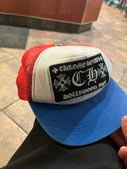 Chrome heart hat