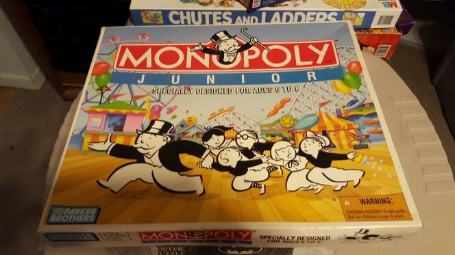 Vintage 1(contact info removed) Parker Brothers Monopoly Junior