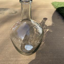 Glass vase-10” Tall