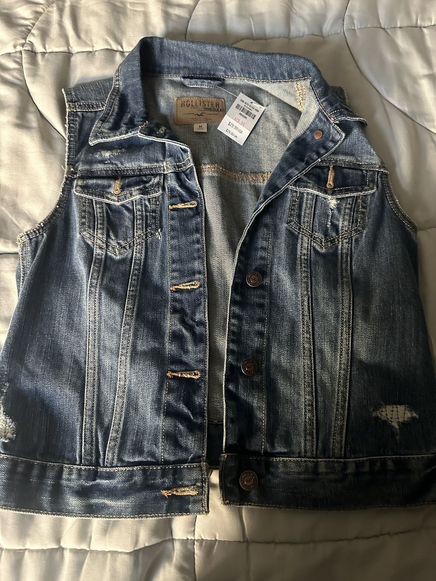 Women’s New Jean Vest
