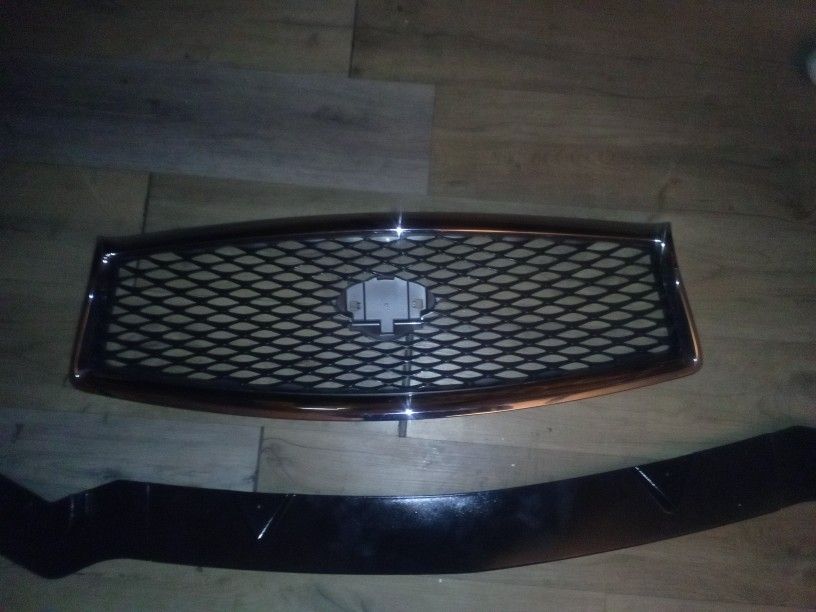 Infiniti Q50 Grille and Bumper Lip