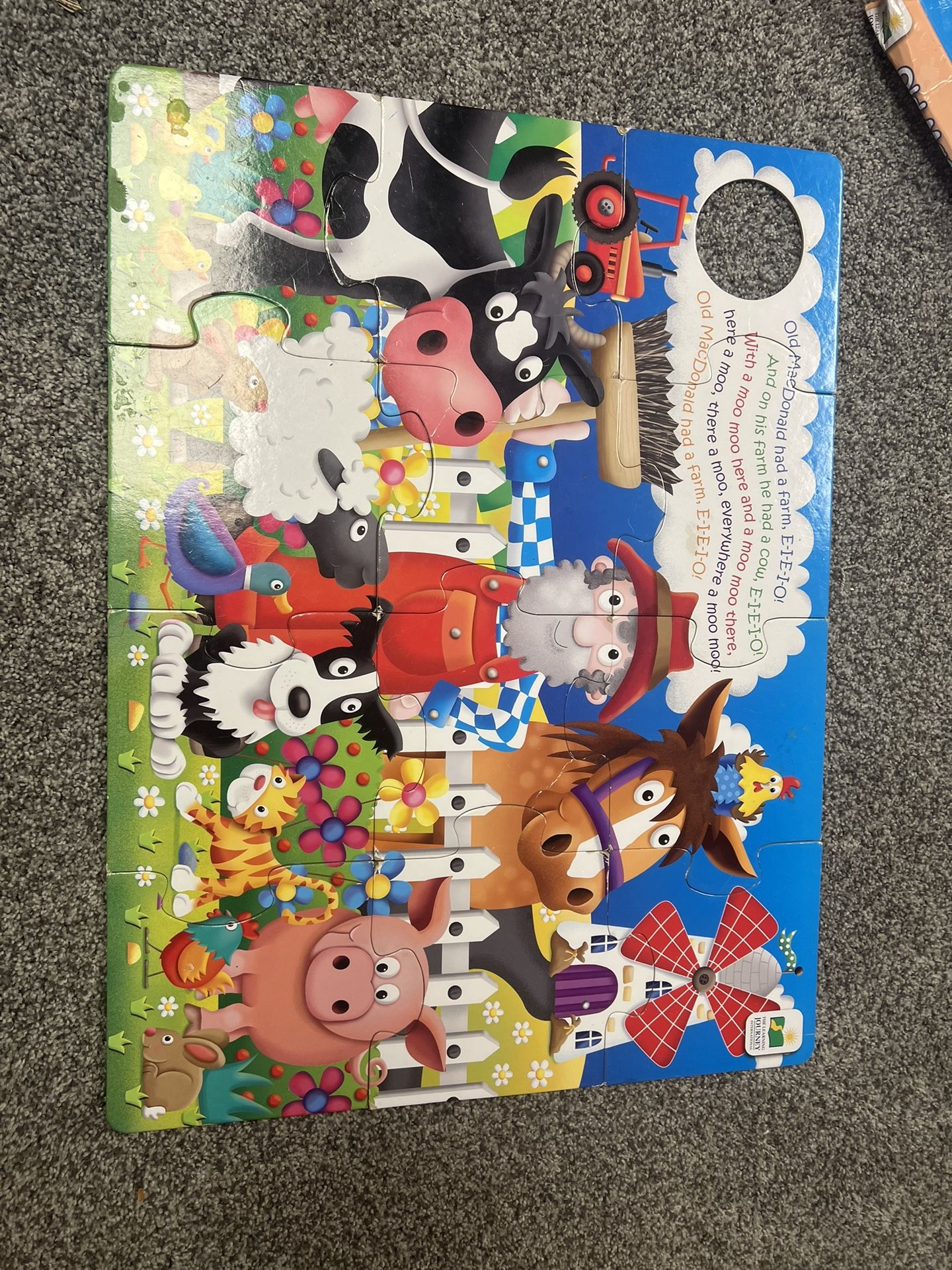 12 Piece 24x18 Floor Puzzle