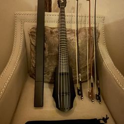 NS Design NXTa 5-string Electric Cello W/ 3 Bows, Stand and Cello Bag