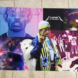 Lil Uzi Vert vs. The World Tapestry Wall Decor 