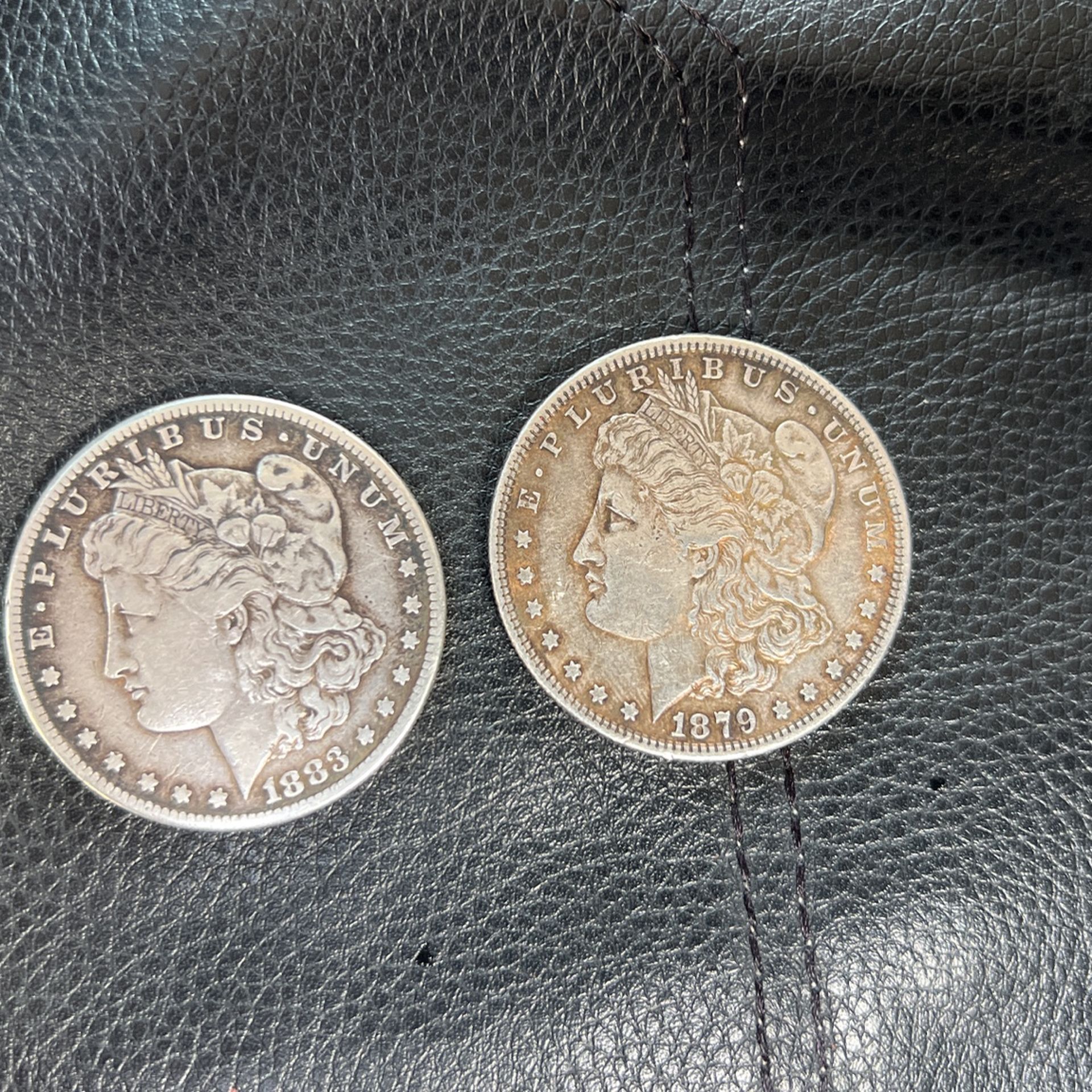 Morgan silver dollars