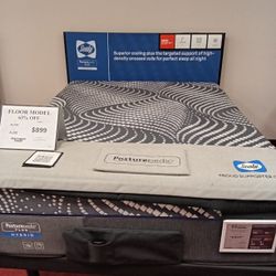 Sealy Posturpedic Highpoint Firm Floor Model