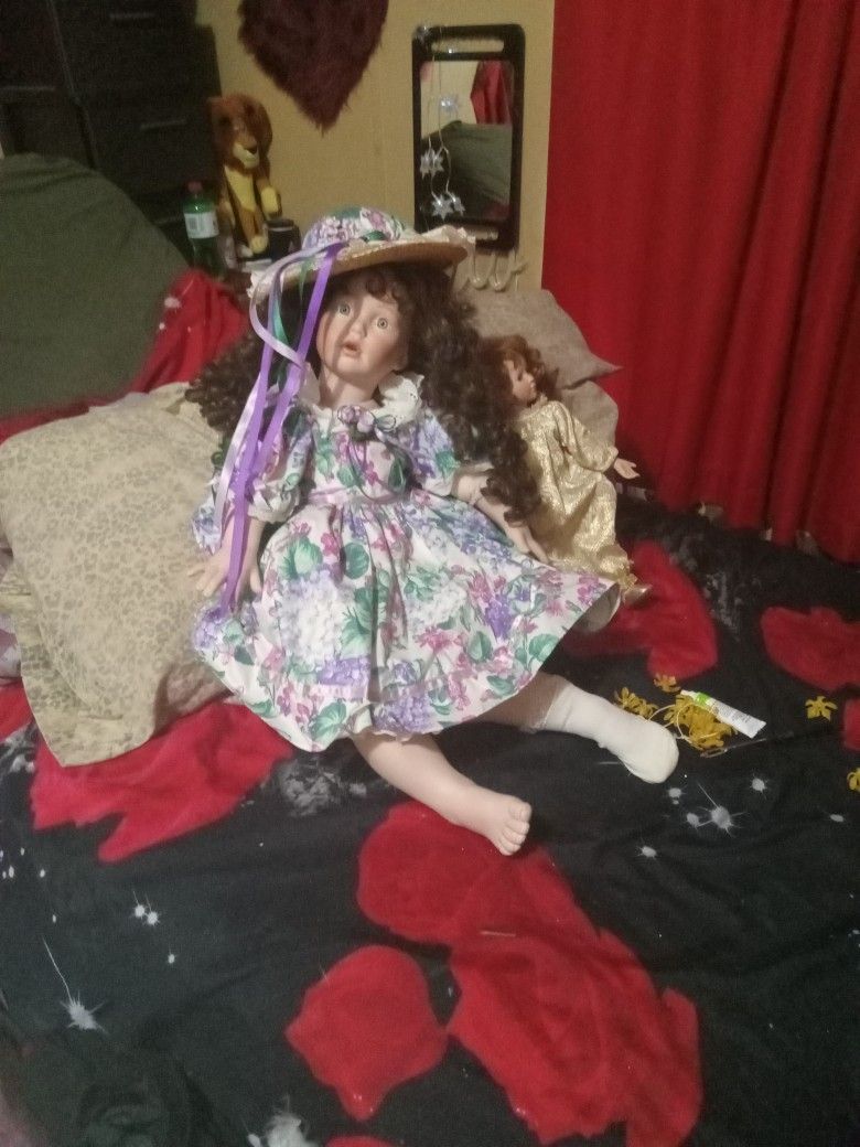 Porcelain Vintage Doll