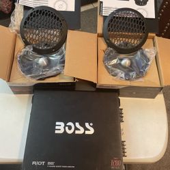 Speakers: 6.05 Midrange (/1200 Watt Boss Riot Amp