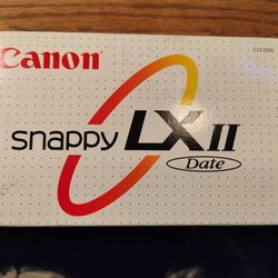 Canon Snappy LX II Date