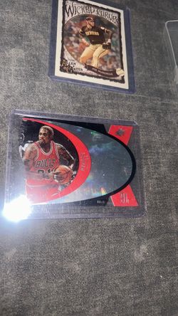 Dennis Rodman SP Bulls Basketball Card