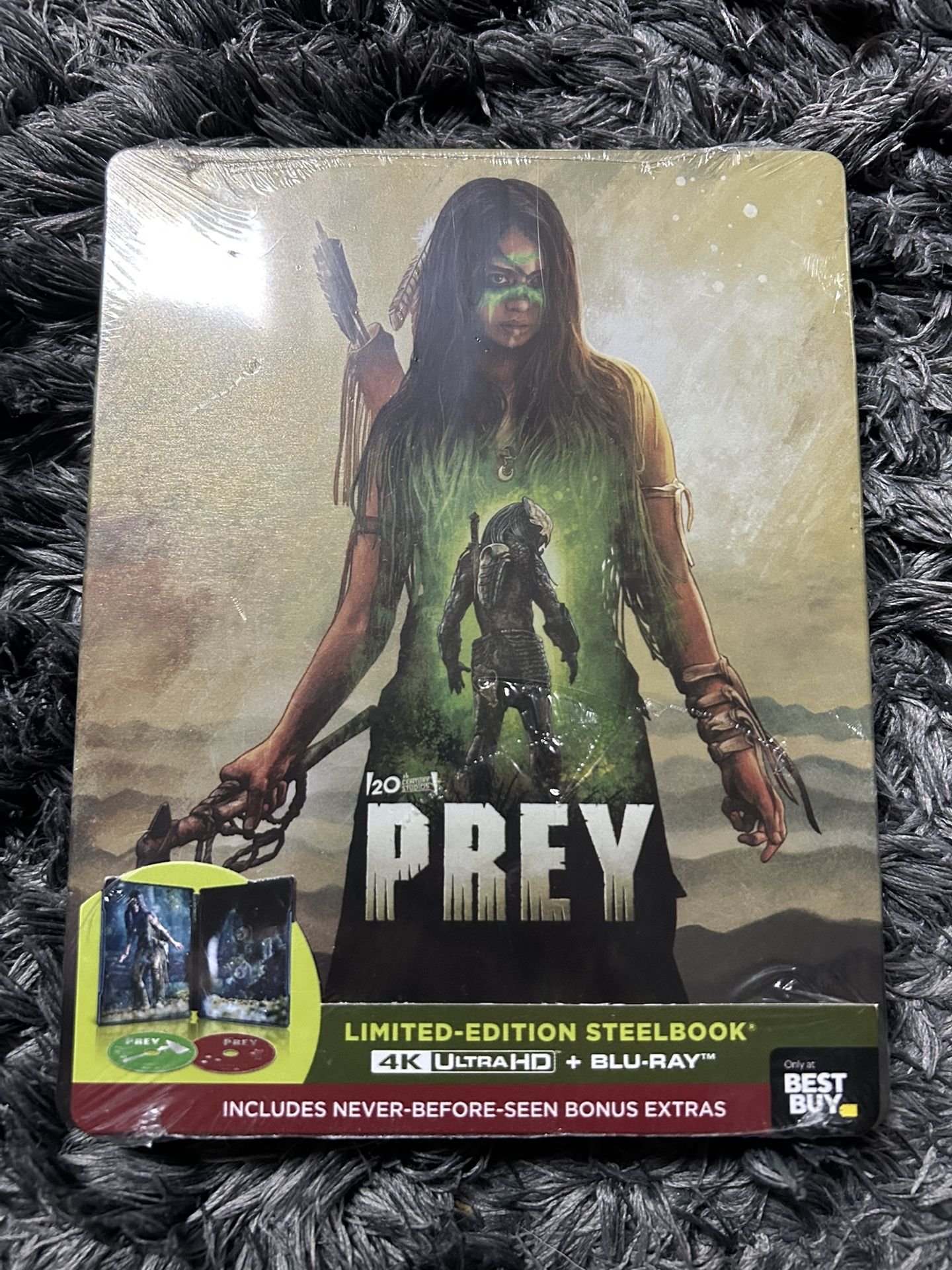 Prey (4k UHD, Blu-Ray) Steel Book