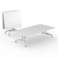 NEW Nomad Ping Pong Tennis Folding Table White Scale 1:1