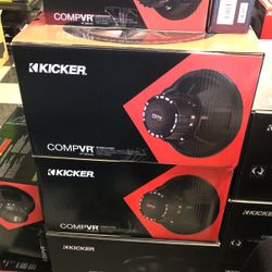 Kicker CompVR 15 Inch Subwoofer On Sale Today 