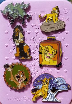 The Lion King Bundle Of  6 pins