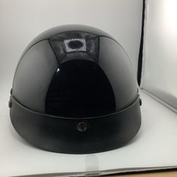 Daytona Motorcycle Helmet Black Size Medium