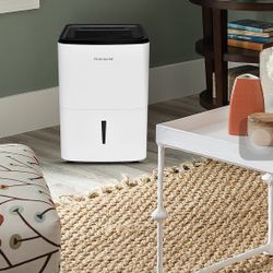 Brand New- Frigidaire Energy Star 50-pint dehumidifier with effortless Humidity Control, white