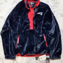 NFL Glll 4Her New England Patriots Women’s Fleece Jacket Size S