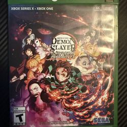 Demon Slayer Videogame For Xbox Series X