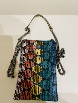 Kurt Geiger Crossbody Monogram Phone Pouch