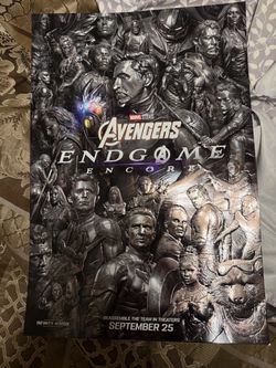 Avengers Endgame Encore Poster