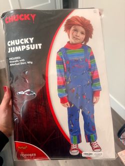 Chucky Jumpsuit Toddler Halloween Costume