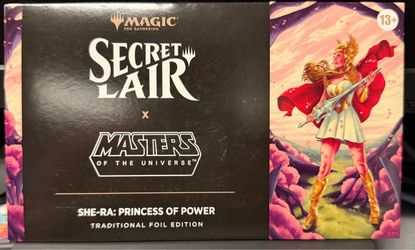 MTG Secret Lair x Masters of the Universe She-Ra Foil Edition