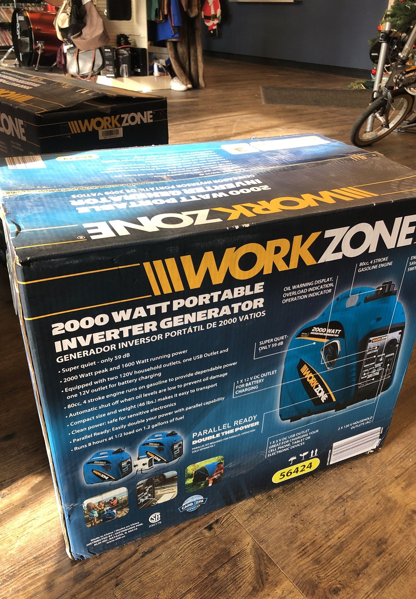 Workzone 56424. 2000 watt generator for Sale in Elk Grove Village IL OfferUp