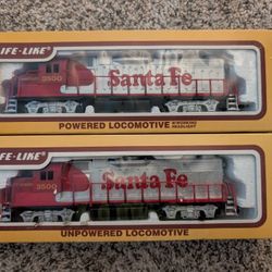 2-Santa Fe Locomotives 
