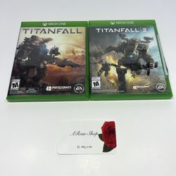 Microsoft Xbox One Bundle of 2 Titanfall & Titanfall 2 Video Games