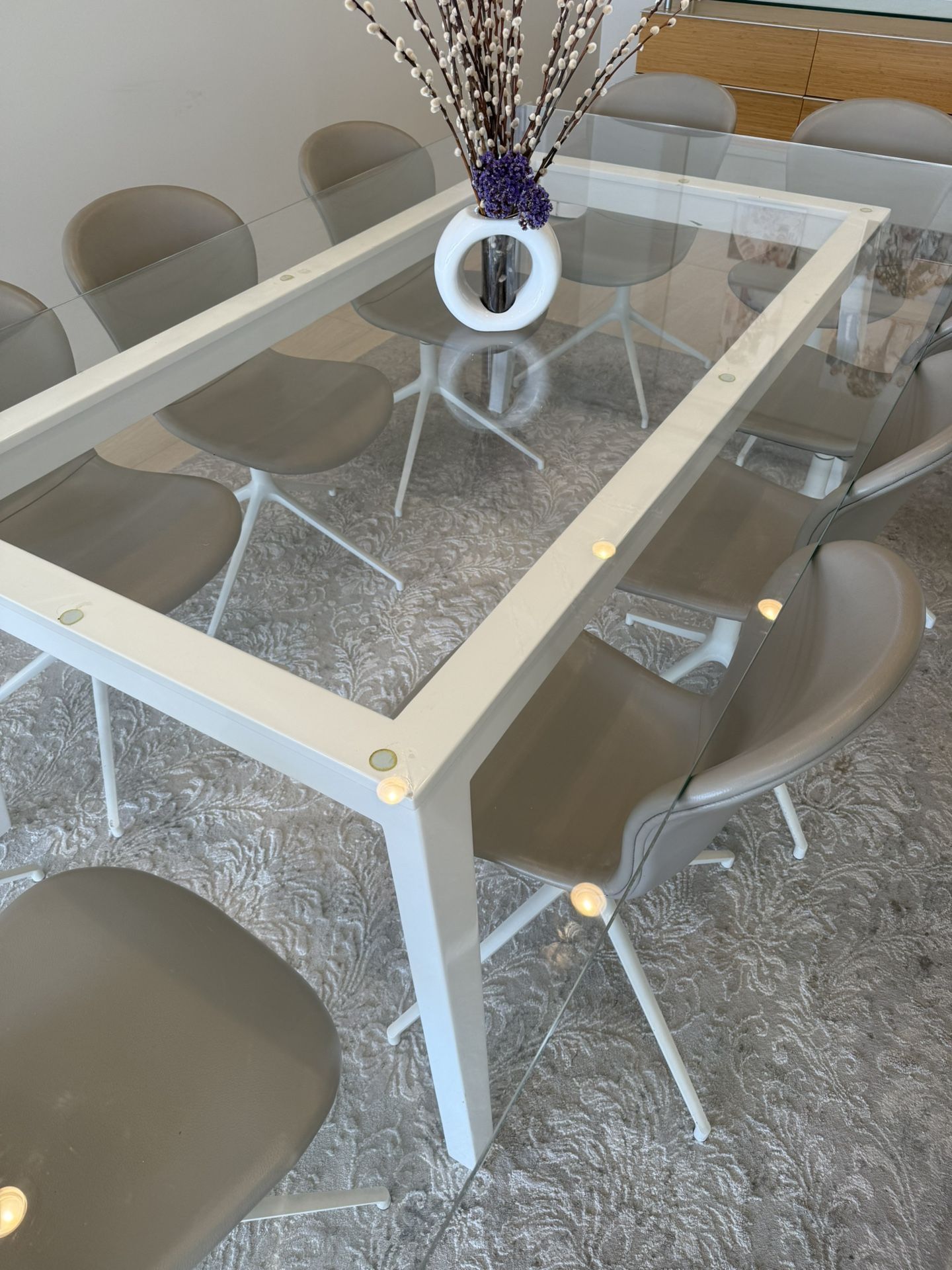 Glass Dining Table