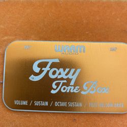 Warm Audio Foxy Tone Box