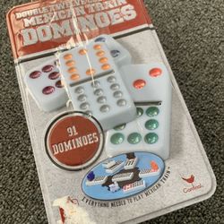 Double 12 Mexican Train Dominoes 