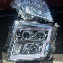 17-22 Nissan Titan|16-22 Nissan Titan XD LED Headlights Faros Calaveras Micas Luces 
