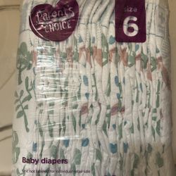 Diapers Size 6