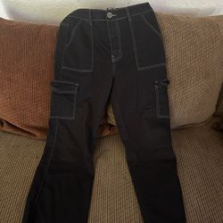 Black Cargo Pants