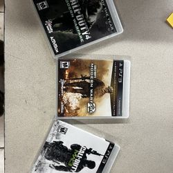 Lot of Call of Duty Modern warfares 1 2 3 (PS3) Working-Tested. All have manuals